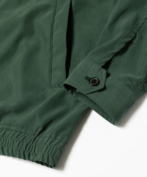 MR.OLIVE /T/R POWDER CLOTH / ZIP UP SHIRT JACKET ミスターオリーブ/T/Rパウダークロス / ジップアップシャツジャケット